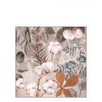 AMB.12516520 Cotton papírszalvéta 25x25cm,20db-os