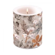 AMB.19116520 Cotton átvilágítós gyertya 12x10cm