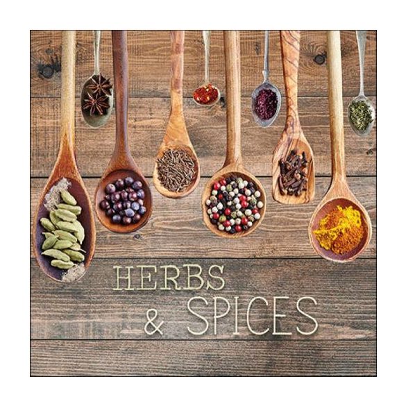 AMB.13317270 Herbs & Spices papírszalvéta 33x33cm, 20db-os