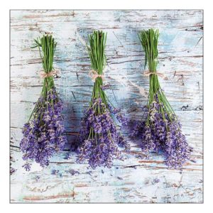 AMB.13317480 Lavender Bouquets papírszalvéta 33x33cm, 20db-os