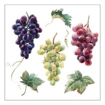 AMB.13317240 Wine grapes papírszalvéta 33x33cm, 20db-os