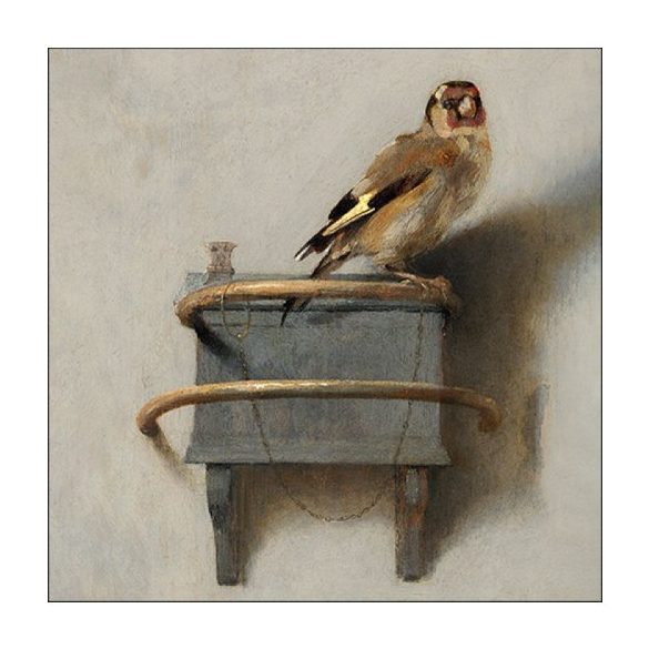 AMB.13317555 The Goldfinch papírszalvéta 33x33cm, 20db-os