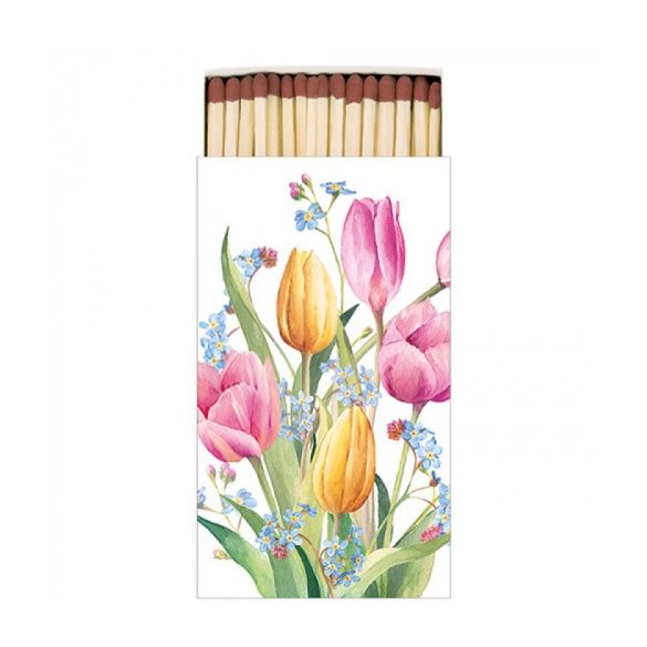 AMB.19517030 Tulips Bouquet gyufa 6,5x11cm