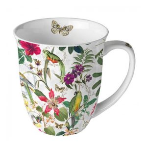 AMB.18417220 Tropical Jungle porcelánbögre 0,4l