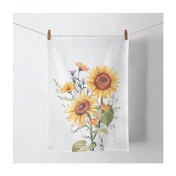 AMB.17817440 Sunflowers konyharuha 50x70cm,100% pamut