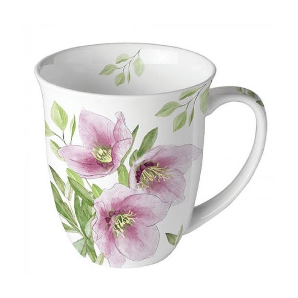 AMB.38418015 Classic helleborus porcelánbögre 0,4l