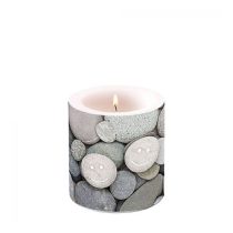 AMB.19216080 Smile átvilágítós gyertya 8x7,5cm