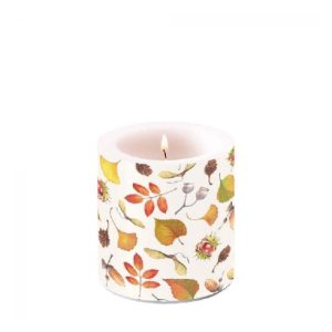AMB.19216840 Autumn Details átvilágítós gyertya 8x7,5cm