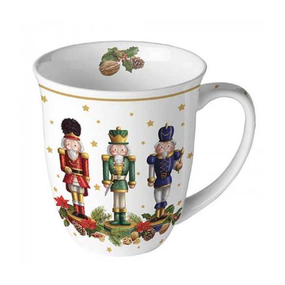 AMB.38418090 Bearded nutcracker Porcelánbögre 0,4l