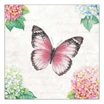 AMB.13318385 Butterfly poem papírszalvéta 33x33cm, 20db-os