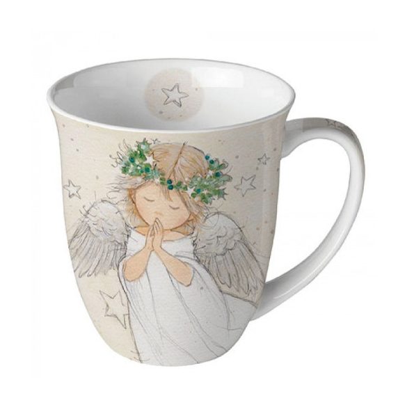 AMB.38417905 Praying angel porcelánbögre 0,4l