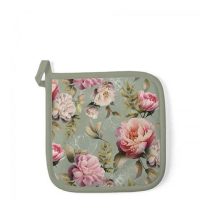   AMB.16518130 Peonies composition green edényalátét 20x20cm,100% pamut