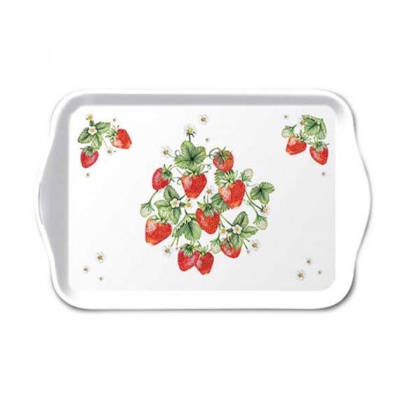 AMB.13718395 Bunch of strawberries műanyag kistálca 13x21cm