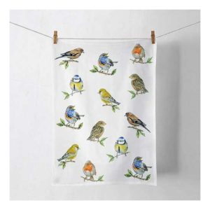 AMB.17818135 Bird species white konyharuha 50x70cm, 100% pamut