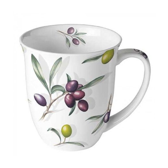 AMB.18418185 Delicious olives porcelánbögre 0,4l
