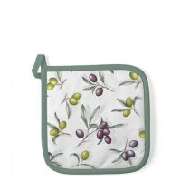   AMB.16518185 Delicious olives edényalátét 20x20cm,100% pamut