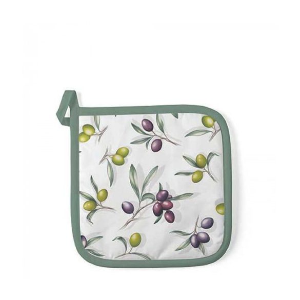 AMB.16518185 Delicious olives edényalátét 20x20cm,100% pamut