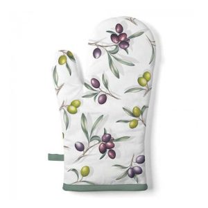 AMB.16418185 Delicious olives edényfogó kesztyű 18x30cm, 100% pamut
