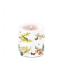   AMB.19218400 Spring awakening átvilágítós gyertya 8x7,5cm 