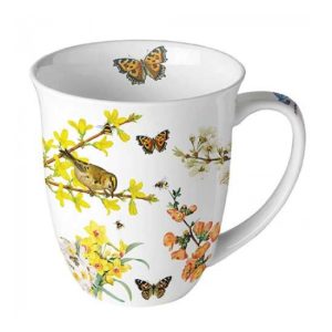 AMB.18418400 Spring awakening porcelánbögre 0,4l