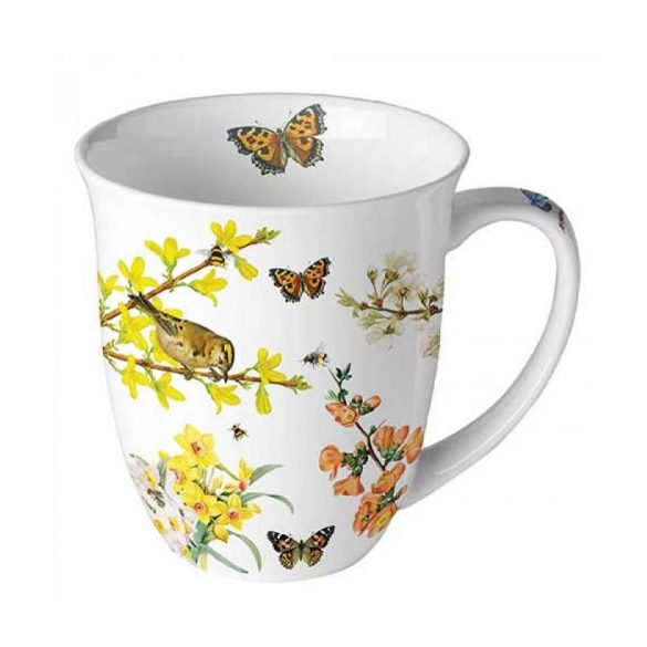 AMB.18418400 Spring awakening porcelánbögre 0,4l