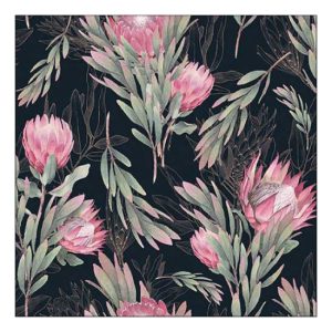 AMB.13318197 Protea black papírszalvéta 33x33cm, 20db-os