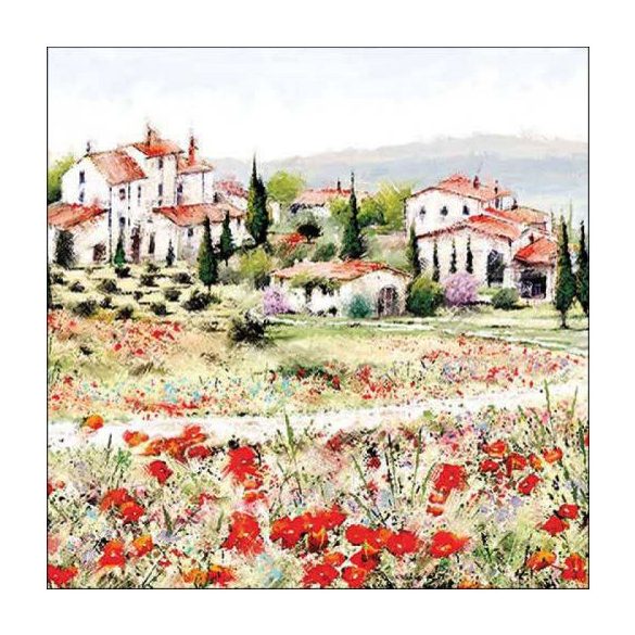 AMB.13318365 Tuscany papírszalvéta 33x33cm, 20db-os