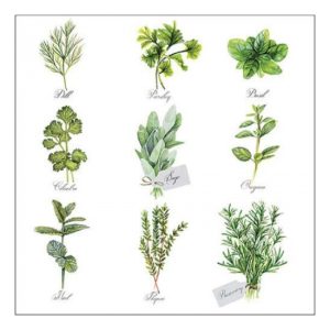 AMB.13318560 Herb selection papírszalvéta 33x33cm, 20db-os