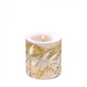 AMB.19218565 Waving grass átvilágítós gyertya 8x7,5cm 