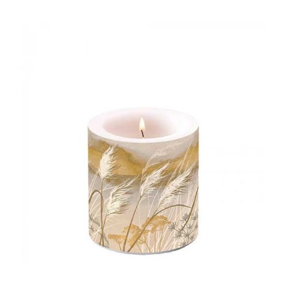 AMB.19218565 Waving grass átvilágítós gyertya 8x7,5cm 