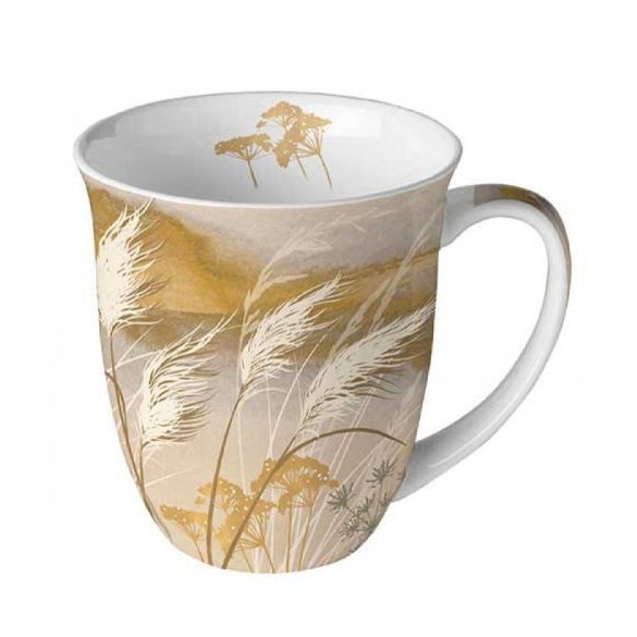 AMB.18418565 Waving grass porcelánbögre 0,4l