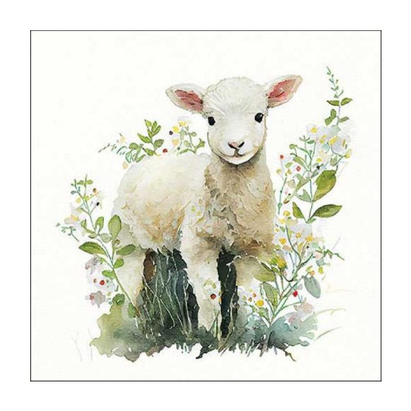 AMB.13318580 Lamb papírszalvéta 33x33cm, 20db-os