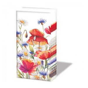 AMB.12218640 Poppies and cornflowers papírzsebkendő 10db-os