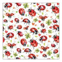 AMB.13318780 Ladybug flight papírszalvéta 33x33cm, 20db-os