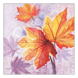 AMB.13318805 Maple leaves papírszalvéta 33x33cm, 20db-os