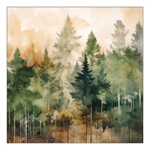 AMB.13318825 Evergreen trees papírszalvéta 33x33cm, 20db-os
