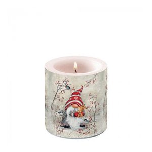 AMB.39218905 Dwarf hug átvilágítós gyertya 8x7,5cm