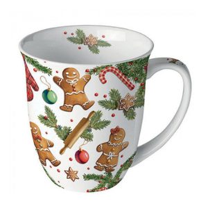 AMB.38418880 Gingerbread cookies porcelánbögre 0,4l