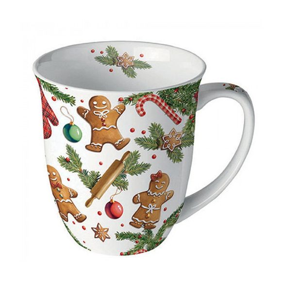 AMB.38418880 Gingerbread cookies porcelánbögre 0,4l