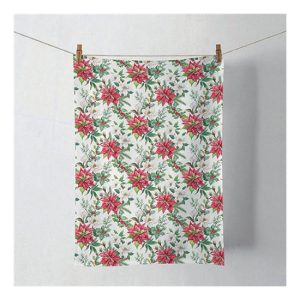 AMB.37818875 Christmas florals konyharuha 50x70cm, 100% pamut