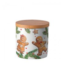   AMB.37418880 Gingerbread cookies porcelán konyhai tároló 10x10cm