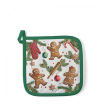   AMB.36518880 Gingerbread cookies edényalátét 20x20cm, 100% pamut