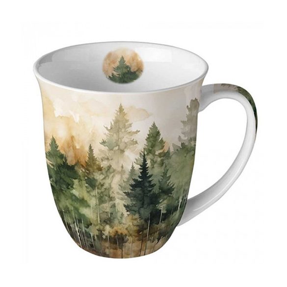 AMB.18418825 Evergreen trees porcelánbögre 0,4l