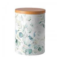   AMB.17517165 Eucalyptus All Over porcelán konyhai tároló 13,5x10cm