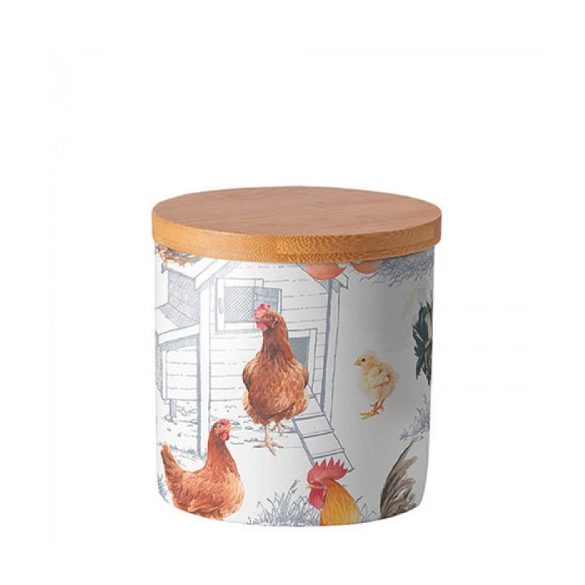 AMB.17415875 Chicken Farm porcelán konyhai tároló 10x10cm