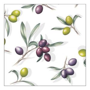 AMB.13318185 Delicious olives papírszalvéta 33x33cm, 20db-os