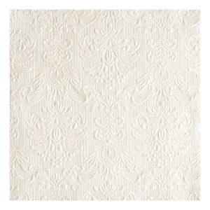 AMB.14005507 Elegance pearl dombornyomott papírszalvéta 40x40cm,15db-os