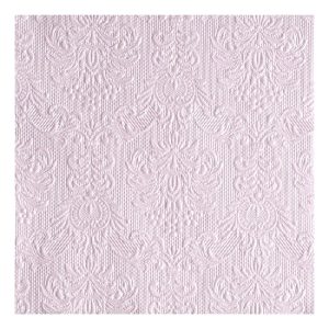 AMB.13306924 Elegance pearl lilac dombornyomott papírszalvéta 33x33cm,15db-os