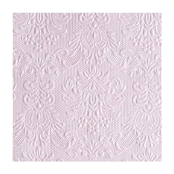 AMB.12506924 Elegance Pearl Lilac dombornyomott papírszalvéta 25x25cm,15db-os