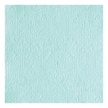   AMB.13307032 Elegance Aqua dombornyomott papírszalvéta 33x33cm,15db-os